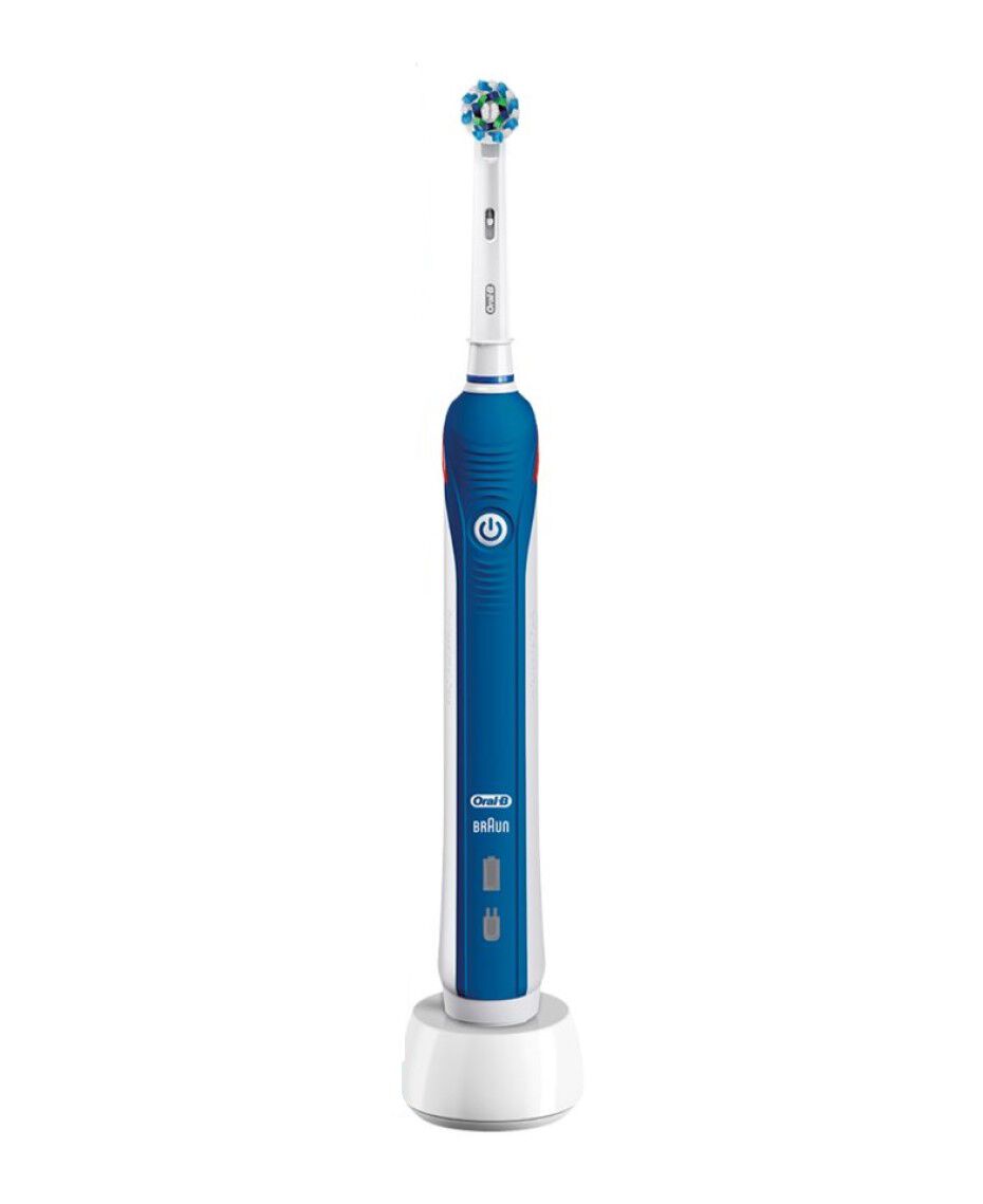 OralB Pro 2 2000 Electric Toothbrush Dark Blue Shaver Shop